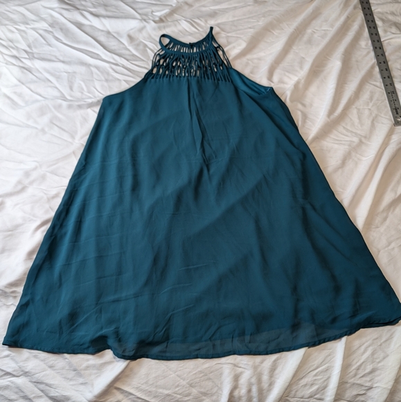 Lulus small teal dress - Picture 1 of 6